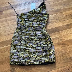 Zara One Shoulder Dress